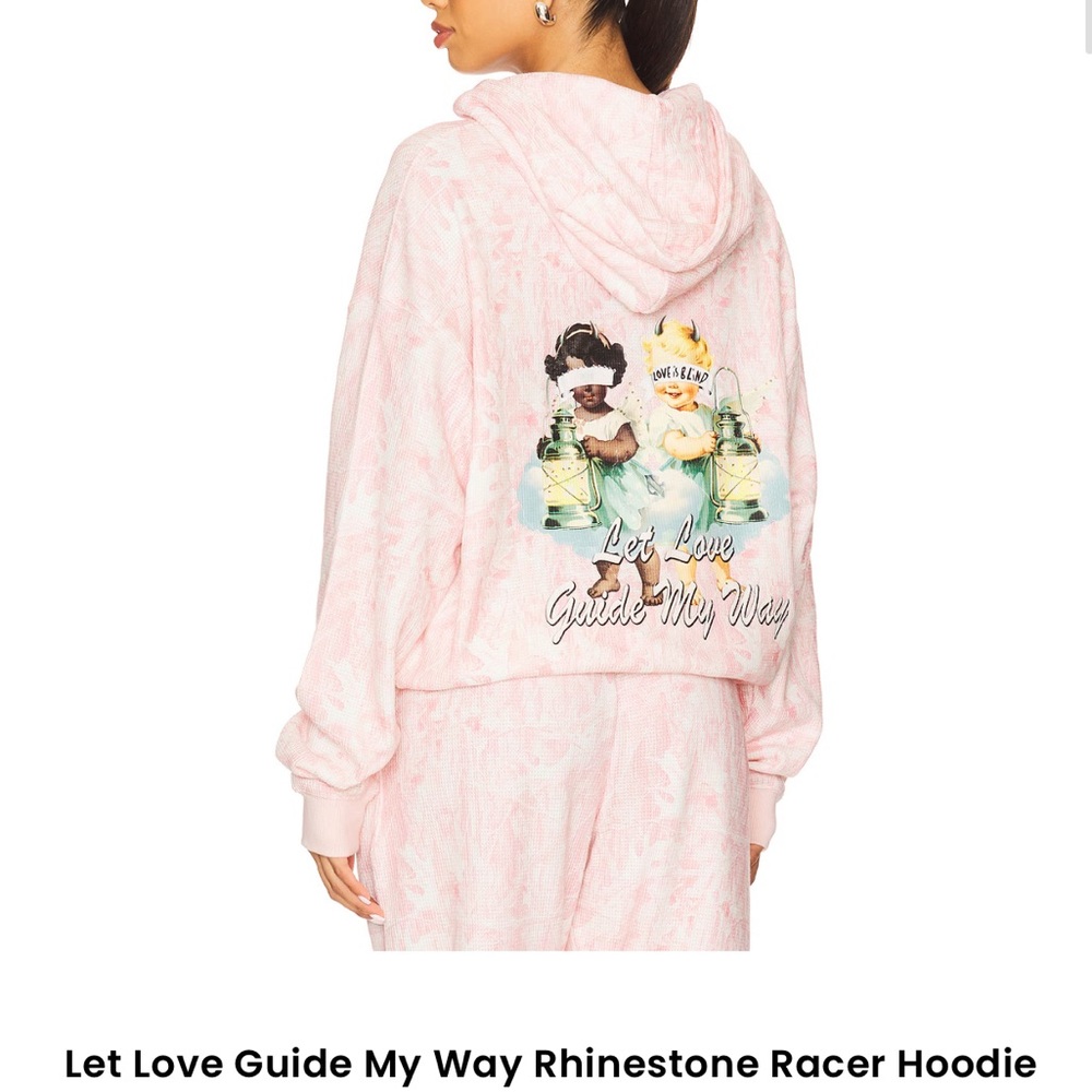 Boys Lie Pink Let Love Guide My Way Hoodie